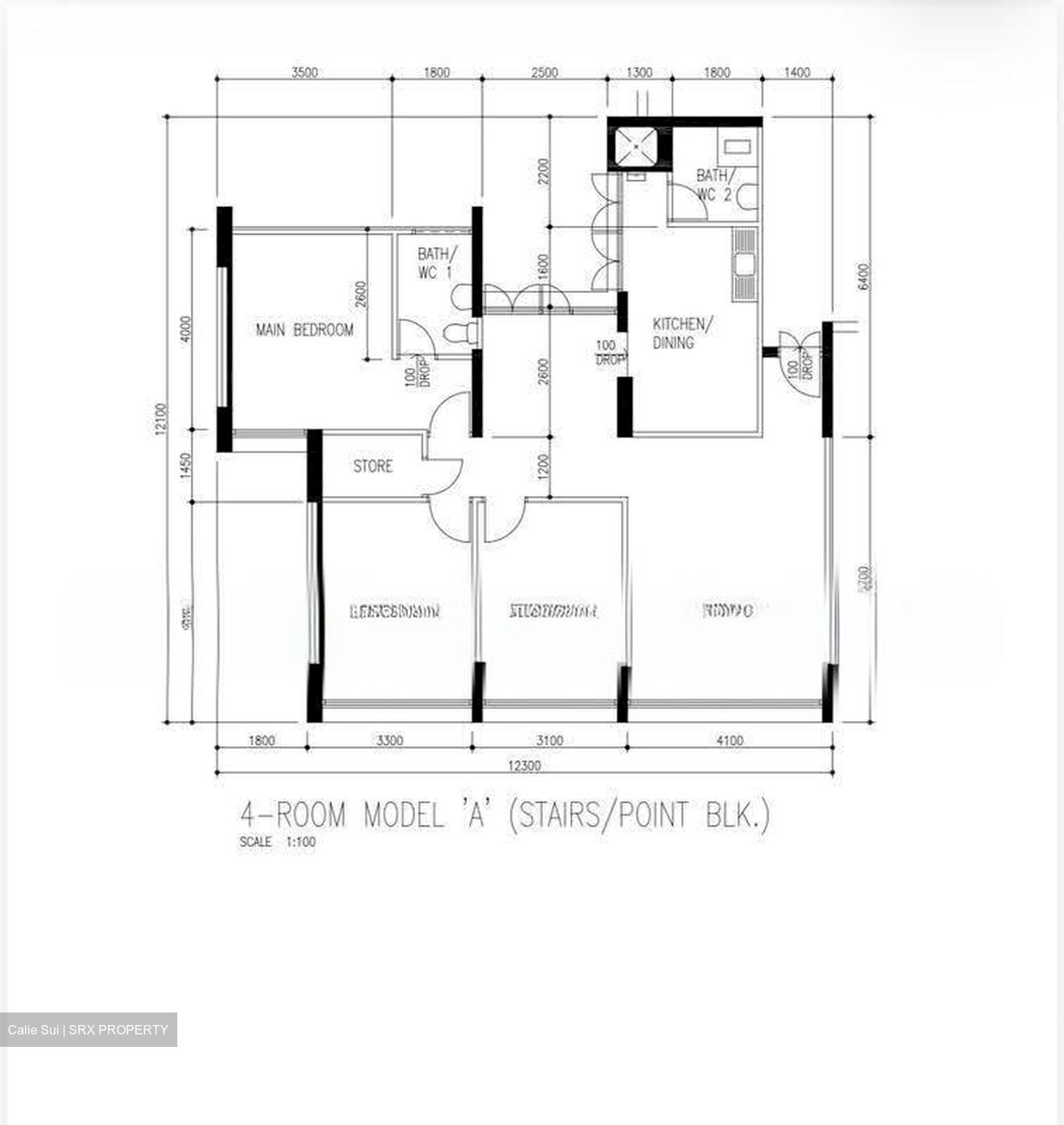 Blk 641 Rowell Road (Central Area), HDB 4 Rooms #616676991